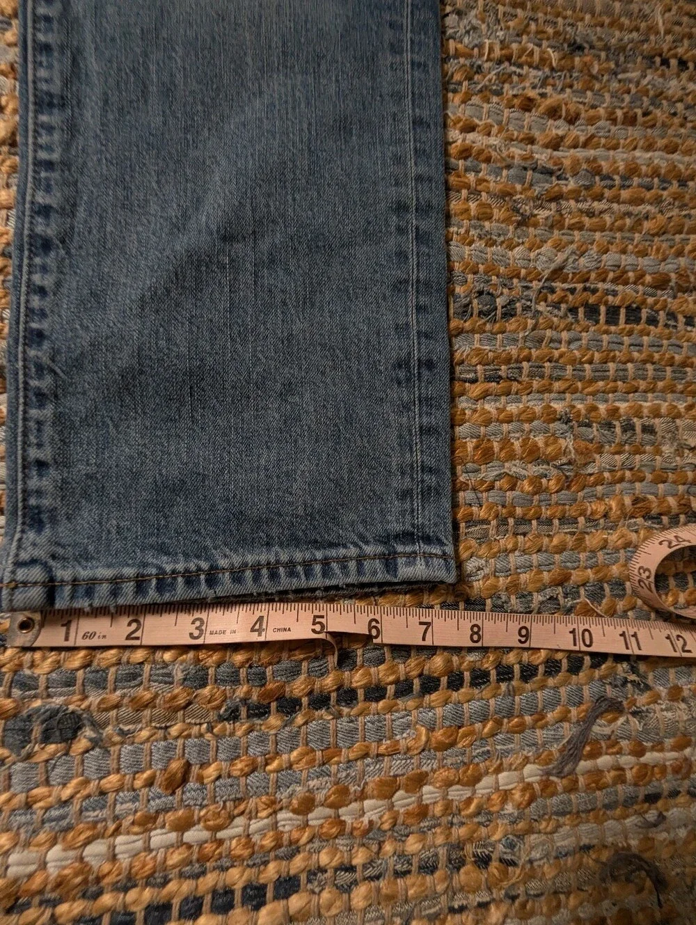 J.Crew Flex Straight Jeans W34 L30 Medium Wash Stretch Classic Denim Preppy